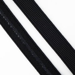 Резинка с силиконом, 10 мм, 10±1 м, чёрная