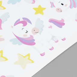 Интерьерная наклейка «Единороги», 30×50 см