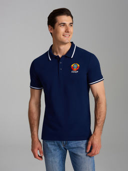 Поло мужское СССР 65M-RR-1783 RED-N-ROCKS