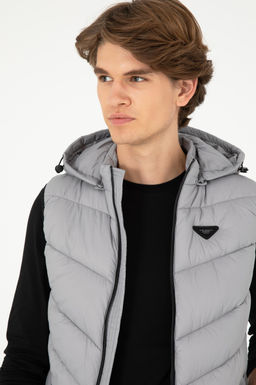 Мужской светло-серый жилет - U.s. polo assn фото 2