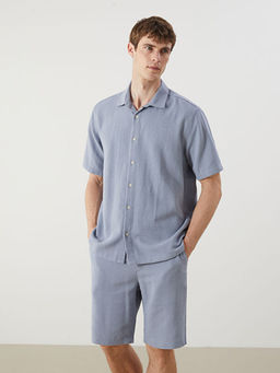 Regular Fit K?sa Kollu Arm?rl? Erkek G?mlek