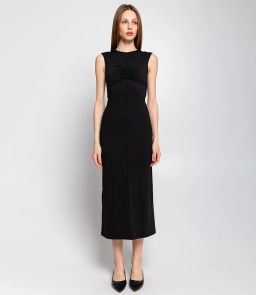 Платье #БШ3003, чёрный