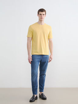 Bisiklet Yaka Erkek Penye Ti??rt