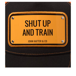 Бейсболка JOHN HATTER арт. 1-1102-U00 Shut Up And Train (черный)  фото 4