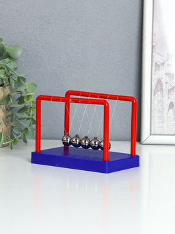 Маятник "Шары Ньютона" сине-красный 8х13х9,5 см