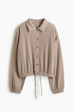 Chaqueta en punto texturizado