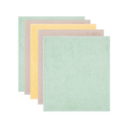 Набор махровых полотенец Этель Summer time 30х30 см -5шт, 100% хлопок 340 гр/м2  фото 3