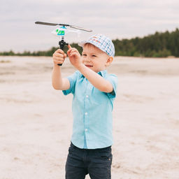 Вертушка для детей Вертолёт. Вираж, с запуском - Simaland фото 7