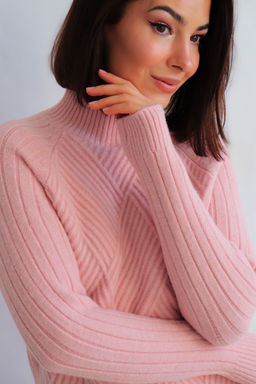 Martichelli Платье вязаное розовое  фото 4