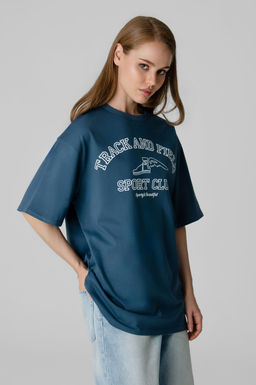 Арт. 3188 Футболка женская оверсайз 42-48 (4 шт) Цвет:изумрудный - Калинка фото 7