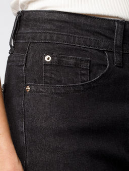 VILATTE / Джинсы-трубы из эластичного денима  фото 5