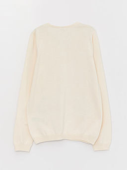 Bisiklet Yaka Nak??l? Uzun Kollu K?z ?ocuk Triko H?rka - Waikiki фото 2