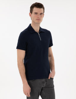 Lacivert Slim Fit Ti__rt