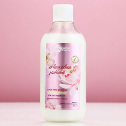 Гель для душа Ласковая забота, 300 мл, аромат пудровый, Чистое счастье фото 2