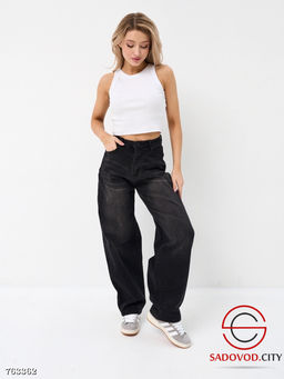 Джинсы багги стрейч женские - Bruno фото 10