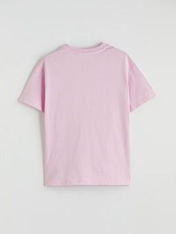 Stitch Bask?l? K?z ?ocuk Ti??rt