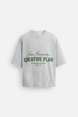 SLOGAN PRINT T-SHIRT - Zara фото 7