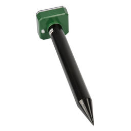 UDR-S21 SOL GREEN Устройство для отпугивания кротов и змей, на солнечной батарее. Постоянная частота вибрации. Аккумулятор в/к. IP44. Зеленый. TM Uniel