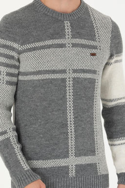 Мужской серый меланжевый свитер Неожиданная скидка в корзине - U.s. polo assn фото 13
