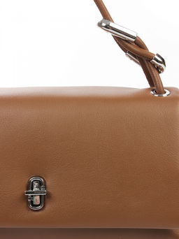 LACCOMA сумка АК7035-рыжий натуральная кожа хлопок