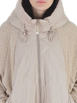 18518-1 BEIGE Куртка демисезонная женская
