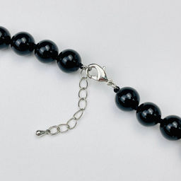 Колье из черного Агата 46 см +