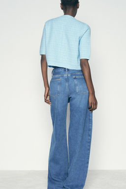 CROPPED KNIT CARDIGAN - Zara фото 9