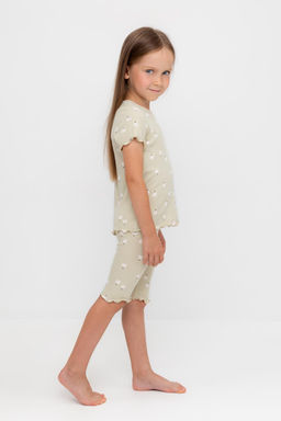 К 1632/фисташковый мусс,колокольчики пижама дет