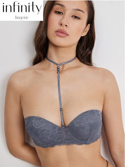 Infinity / Бюстгальтер Balconette жен. Shohona темно-серый