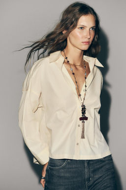 POPLIN SHIRT - Zara фото 2