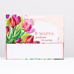 Пакет ламинированный Расцветай от счастья, 31 х 40 х 11,5 см - Simaland фото 2