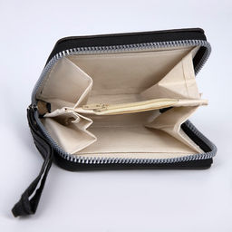 Кошелёк молодёжный Смысл жизни 10х8.5х2 см, чёрный - NAZAMOK KIDS фото 8