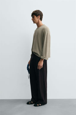 OPENWORK TEXTURED T-SHIRT - Zara фото 4