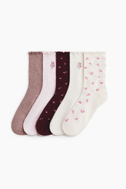 Pack de 5 calcetines en punto de canal? - H&m фото 2