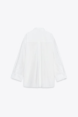 ZW COLLECTION POPLIN SHIRT - Zara фото 3