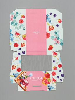 Цена за 5 шт. Коробка складная «Счастье в моменте», 20 × 12 × 4 см