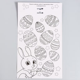 Набор для создания корзинки из фетра на пасху Пасхальный Зайка