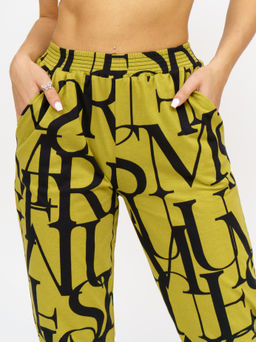 817 Брюки "горчичный"