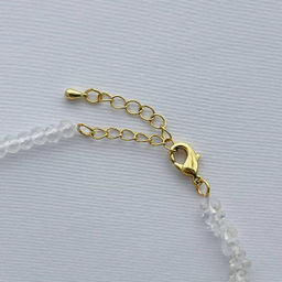 Бусы из Горного Хрусталя с подвеской Сердце - Радуга самоцветов фото 4