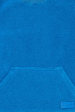 Кобальтовая толстовка с круглым вырезом для мальчиков - U.s. polo assn фото 6