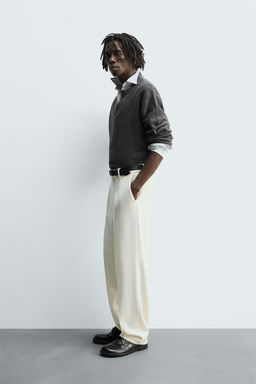 BUTTONED KNIT POLO SHIRT - Zara фото 4