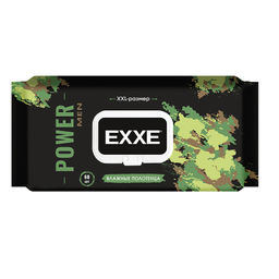 EXXE MEN влажн.полотенца POWER (60шт) с крышкой