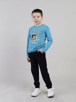 CRB wear / CSKB 64011-42-431 Джемпер для мальчика,деним/Ex.Cherubino  фото 3