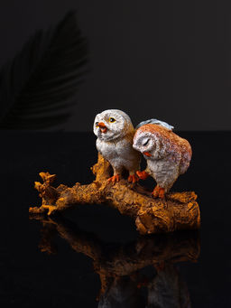 Фигурка полистоун Совушки, первая любовь, 8?13.7?5.7 см