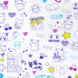 Аниме 1,5 сп./Пододеяльник: 1 шт. - 215*145; Простыня: 1 шт. - 214*150; Наволочка: 2 шт. - 70*70; Поплин детский - Артпостель фото 5