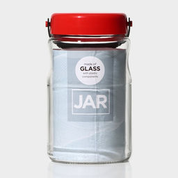 Банка для сыпучих продуктов Macro, 1.7 л, с пластиковой крышкой и ручкой, стекло