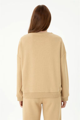 U. S. Polo Assn Женский свитшот песочного цвета - U.s. polo assn фото 12