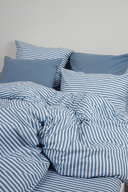 КПБ Urban Family Деним полоса перкаль