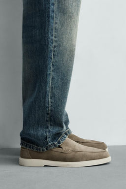 CASUAL LEATHER LOAFERS - Zara фото 8