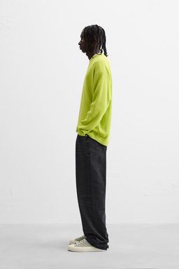 TEXTURED COTTON SWEATER - Zara фото 4